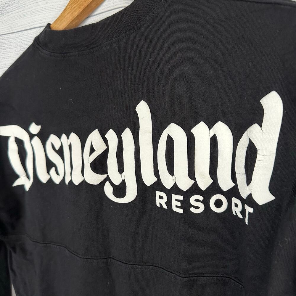 Disney Spirit Jersey Kids M Black Disneyland Resort Oversized Tee Park Souvenir - Picture 5 of 7